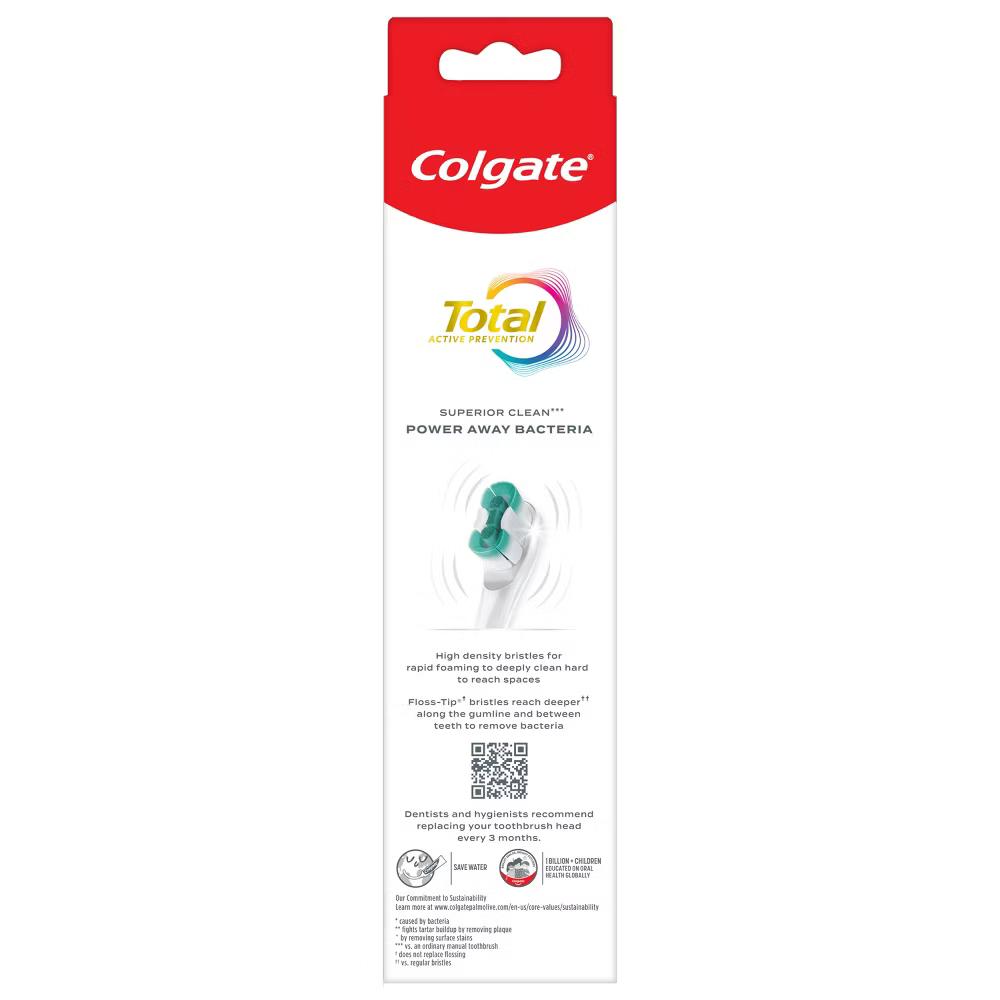 Total Active Prevention Battery Powered Electric Toothbrush - Soft - White - Image 2
