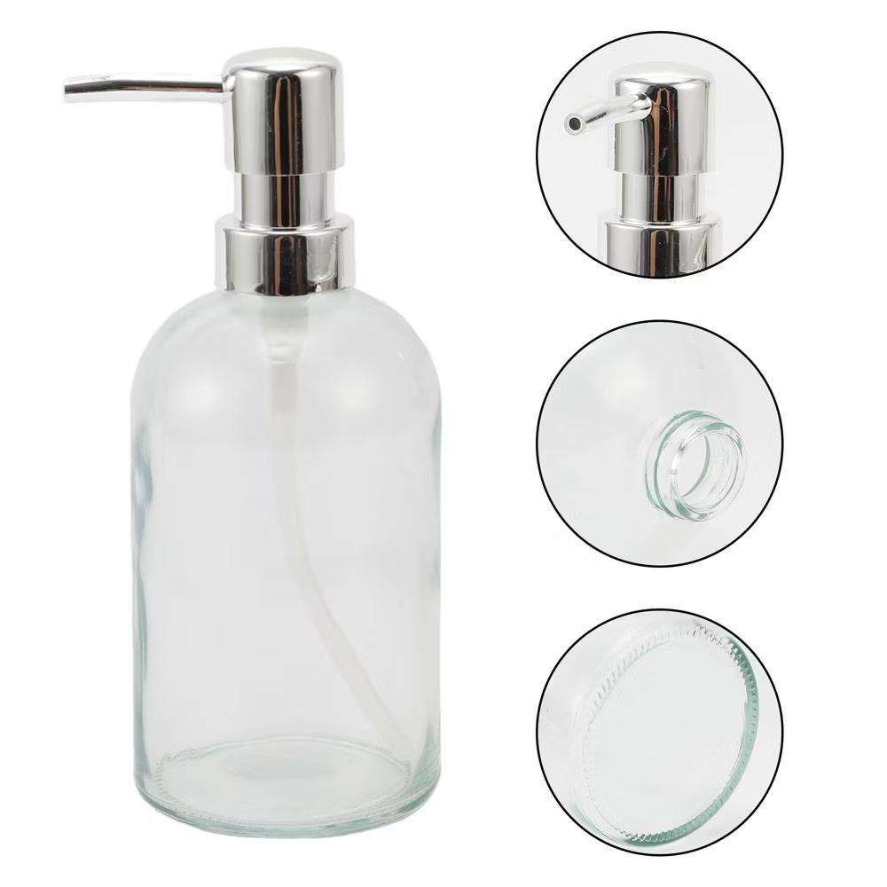 Classic Cylindrical Soap Pump Dispenser for Hotels 400ml 1 Pc - Image 23