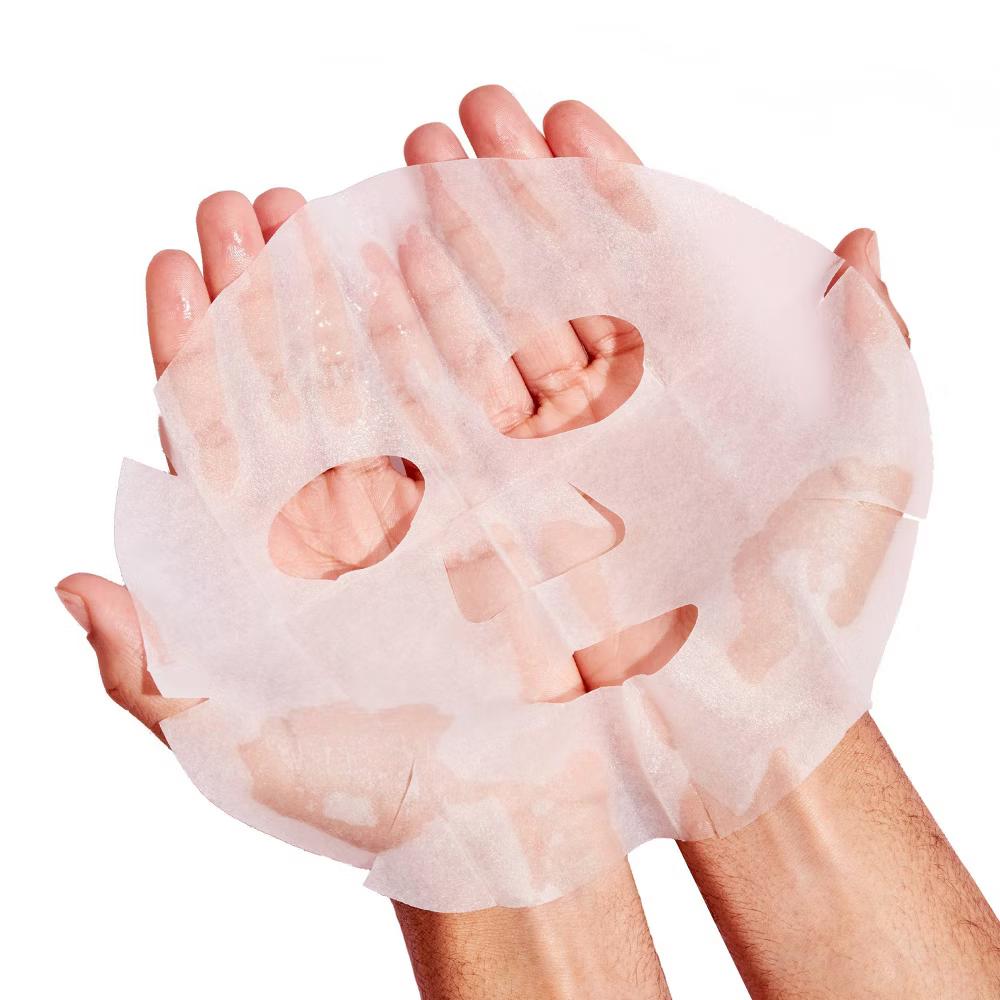TONYMOLY Rice Face Sheet Mask - 0.74oz: Hydrating & Brightening, Paraben-Free, For Normal Skin - Image 2