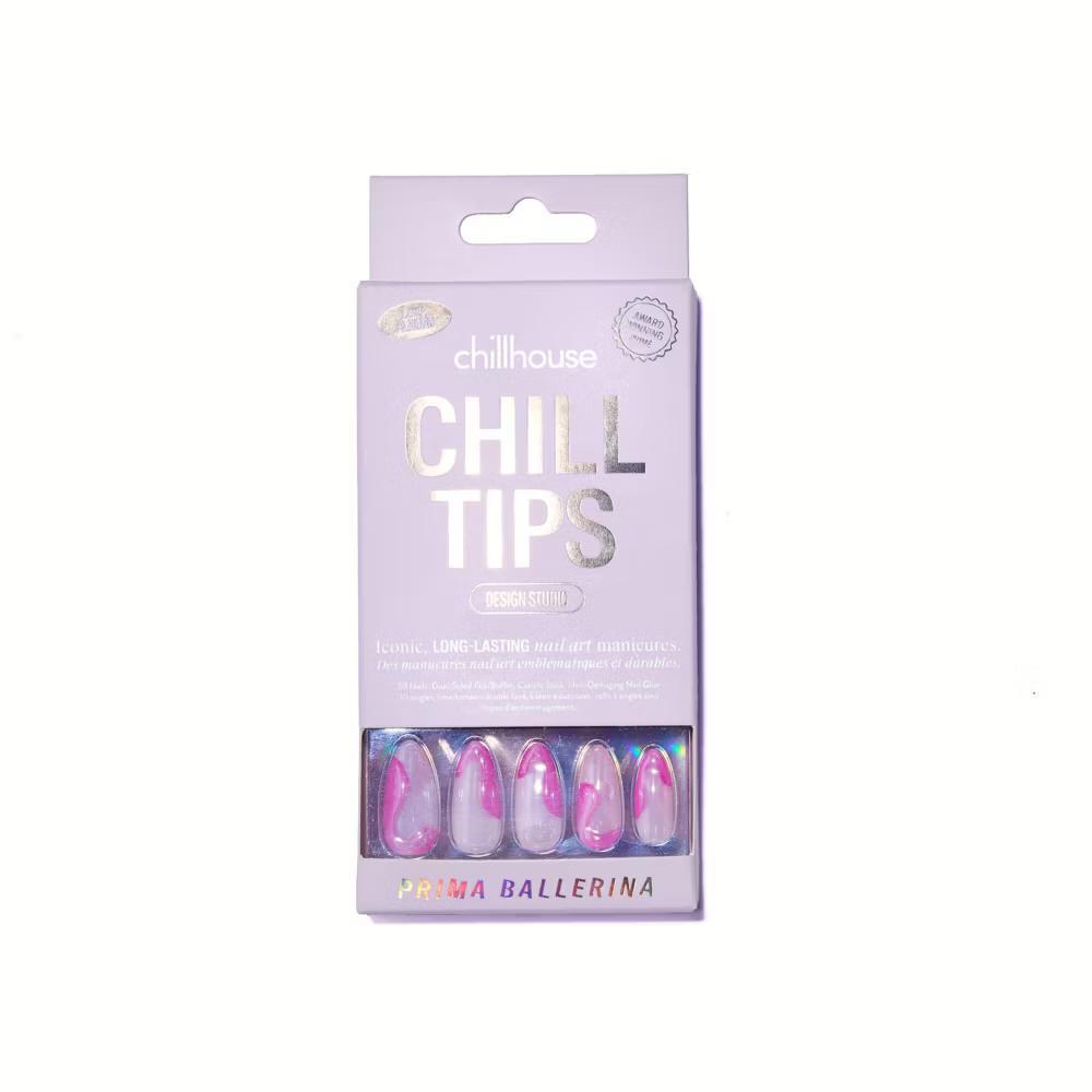 Chill Tips Press-On Nail Set - Design Studio - Prima Ballerina - 24ct - Image 8