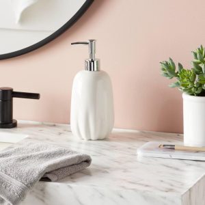 Coastal Soap Pump White