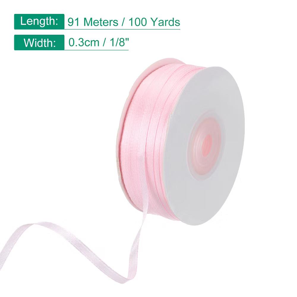 Silky Smooth Soft Shiny Fabric Ribbons - Image 41