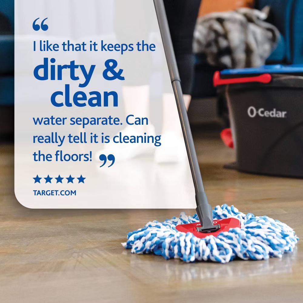 RinseClean Spin Mop & Bucket System: Cleaning Tools and Accessories - Image 15