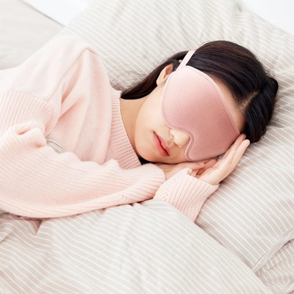 3D Contoured Sleep Eye Mask with Memory Foam Padding Adjustable Strap and Full Light Blocking Design - Image 15