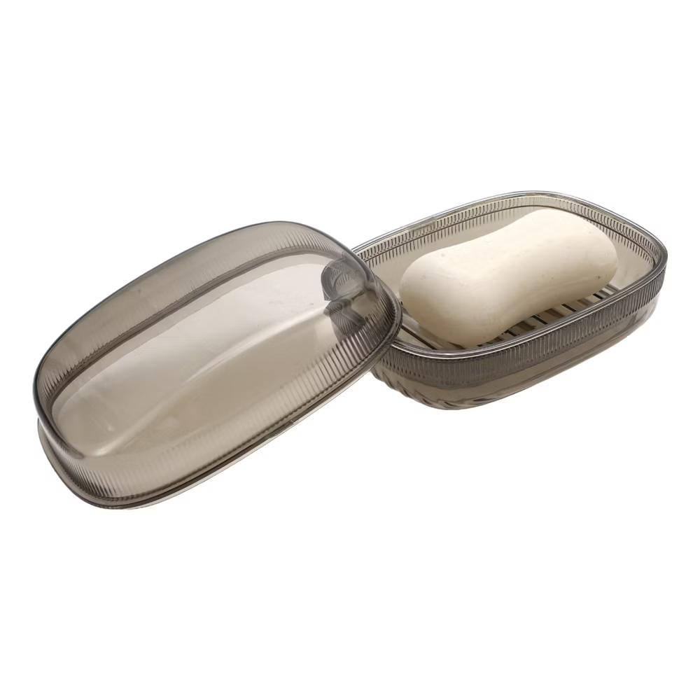 Double Layer Soap Dish with Cover 5.51"x4.13"x2.52" 1 Pc - Image 11