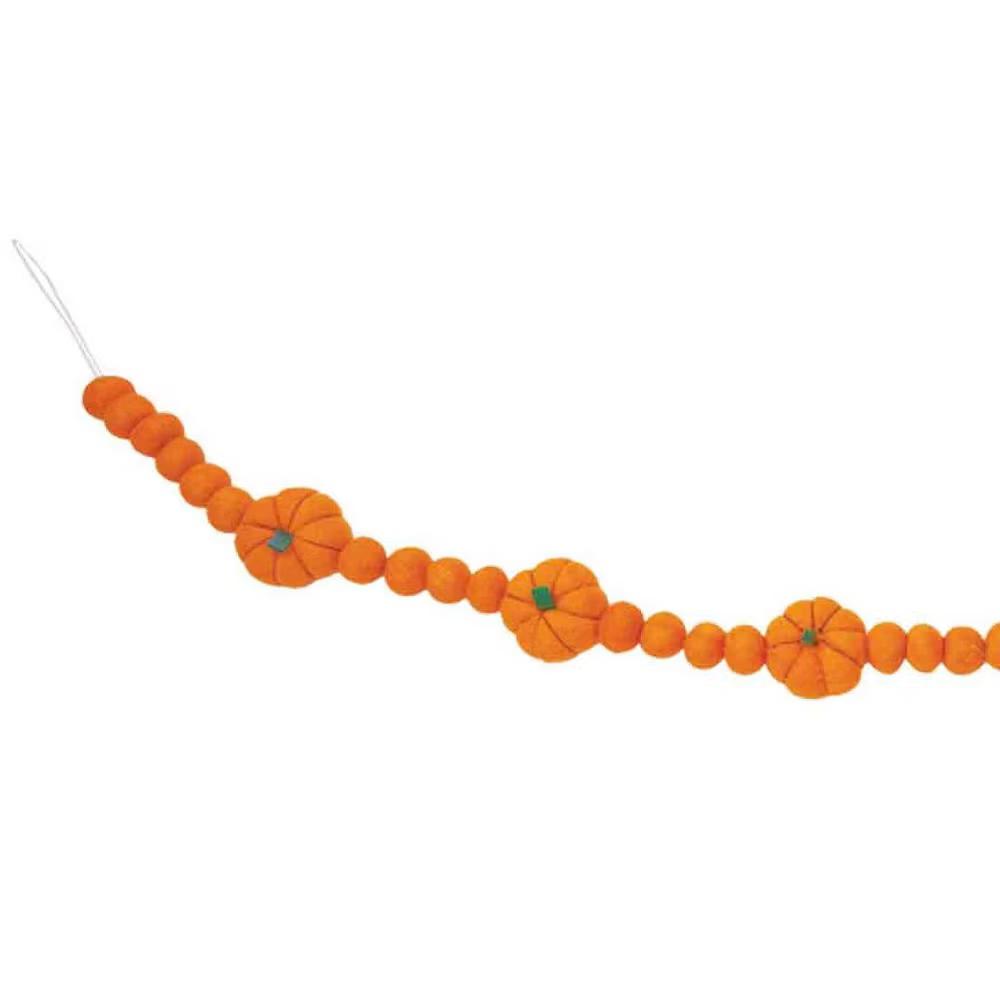 Gallerie II Spooky Pumpkin Halloween Felt Garland 60" - Image 4