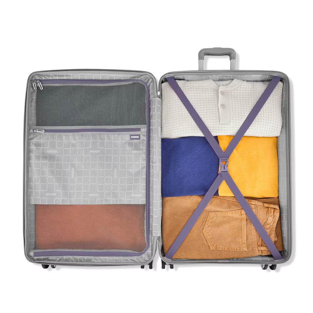 American Tourister Checked 2.0 Hardside Large Checked Spinner Wheels Suitcase - Image 33