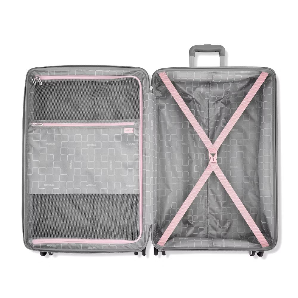 American Tourister Checked 2.0 Hardside Large Checked Spinner Wheels Suitcase - Image 12