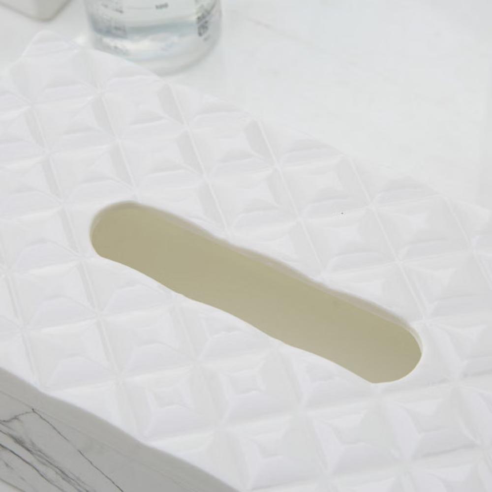 YBM Home Elegant Printed Plastic Tissue Paper Box - Image 6