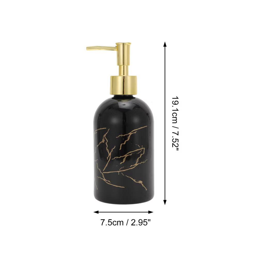 Reusable Cylinder Marble Soap Dispenser 1 Pc - Image 4