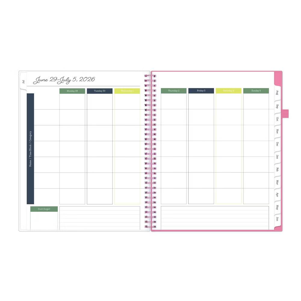 Blue Sky Your Year Parent Weekly/Monthly Planner Wirebound 8.5"x11" Rossi Floral - Image 14