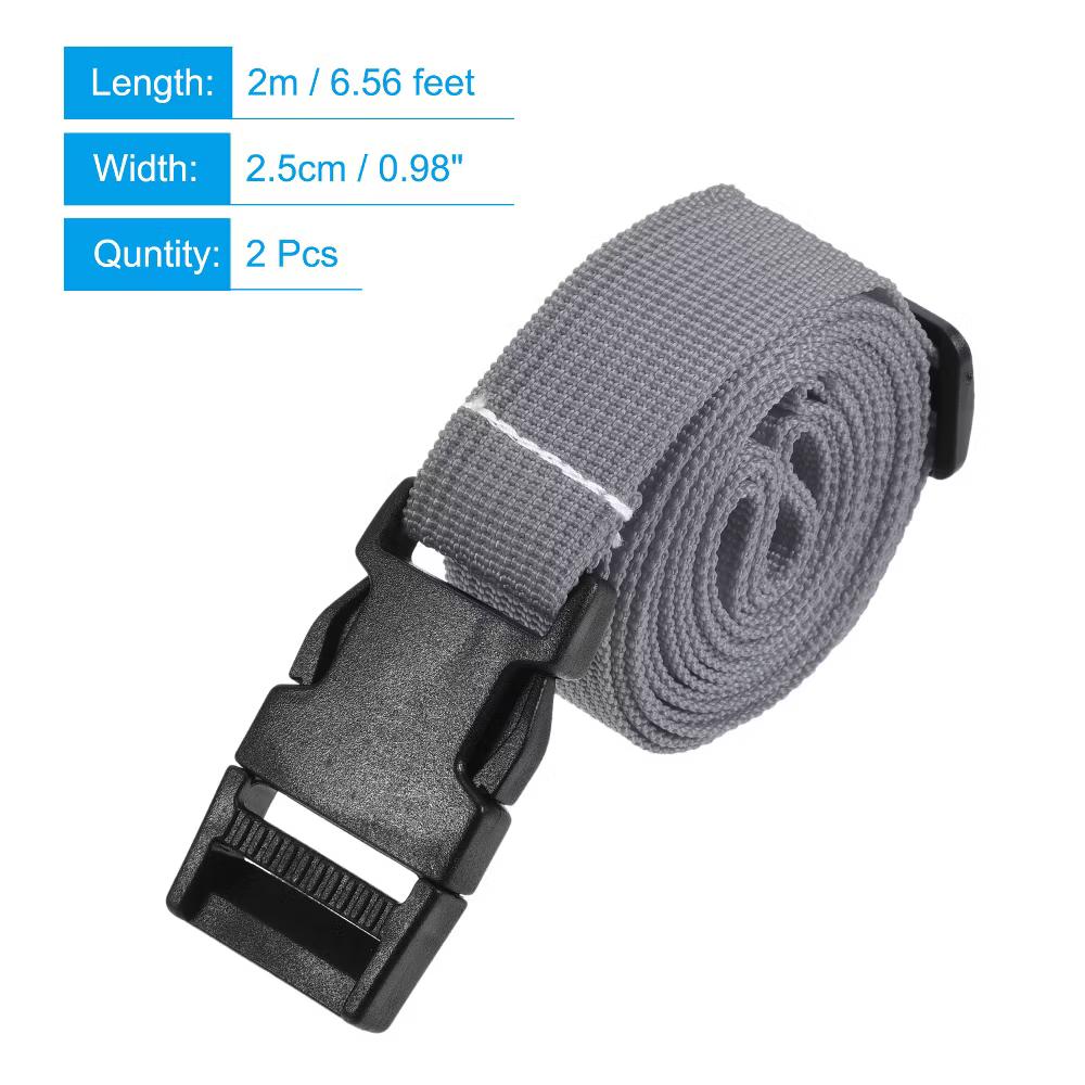 Travel Packing Accessories Adjustable Utility Straps 2 Pcs - Image 8