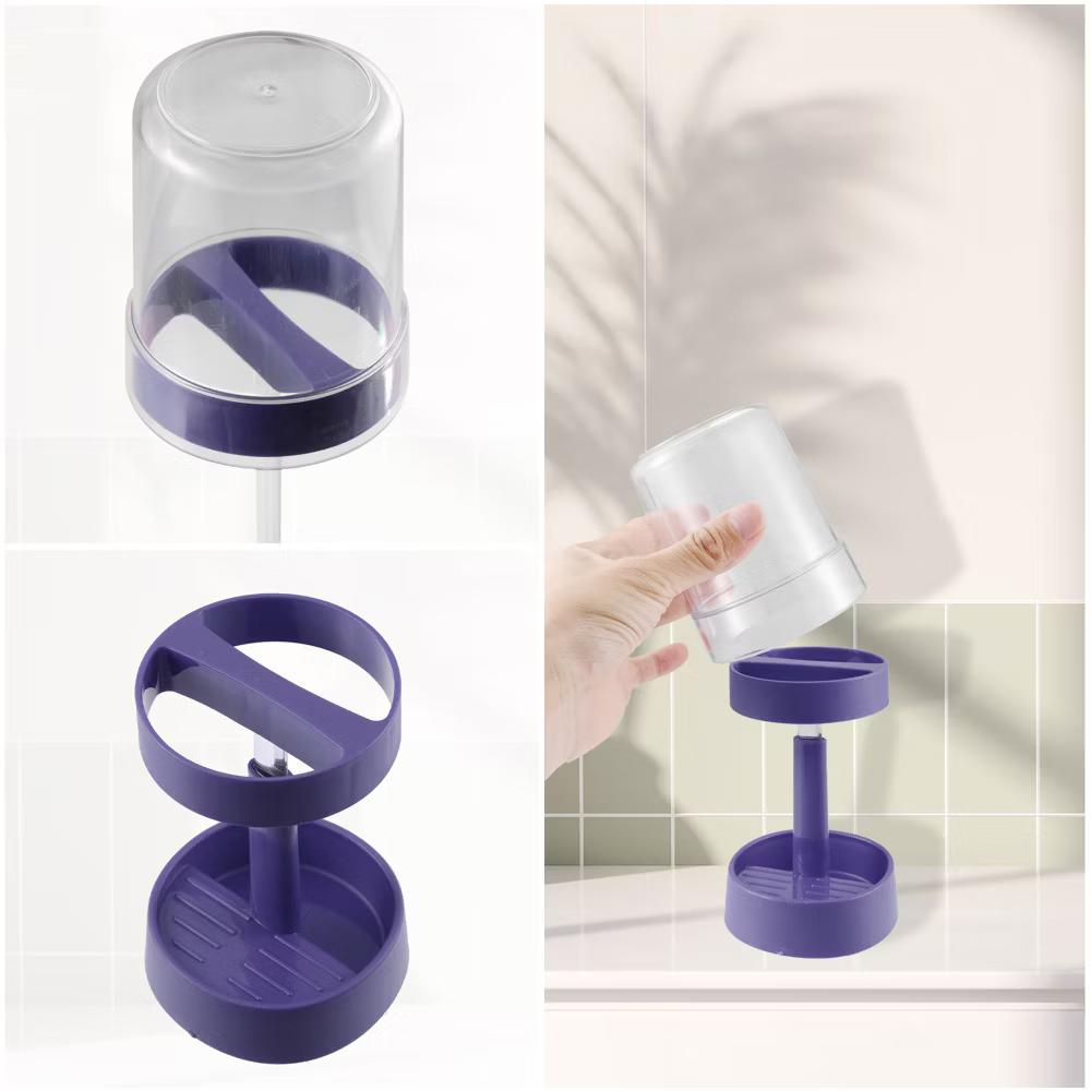 Adjustable Toothbrush Holder with Cover for Bathroom Electric Toothbrush Holder 10.63" 1 Pc - Image 5