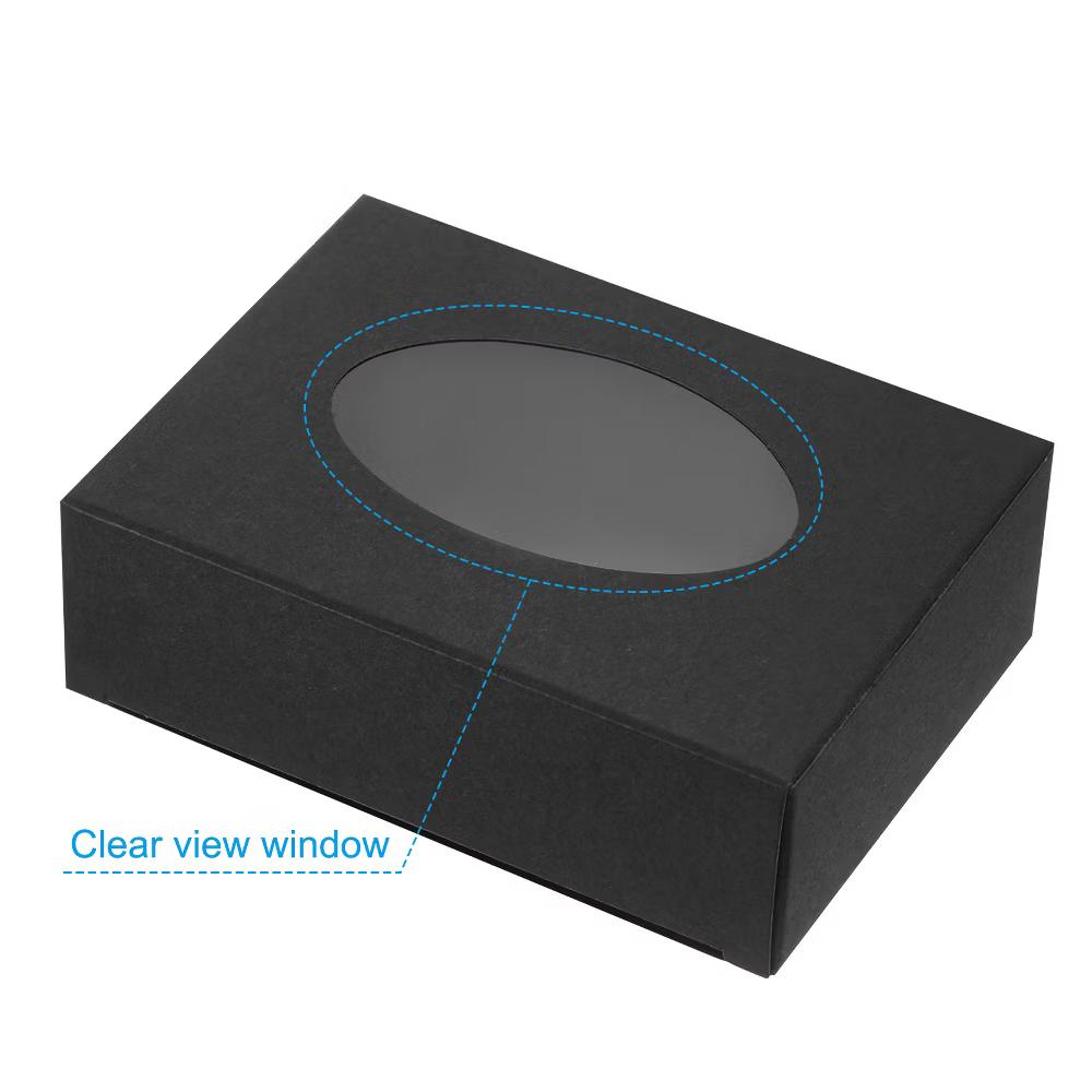 Paper Durable Soap Box with Oval Window for DIY Craft 30 Pcs - Image 6