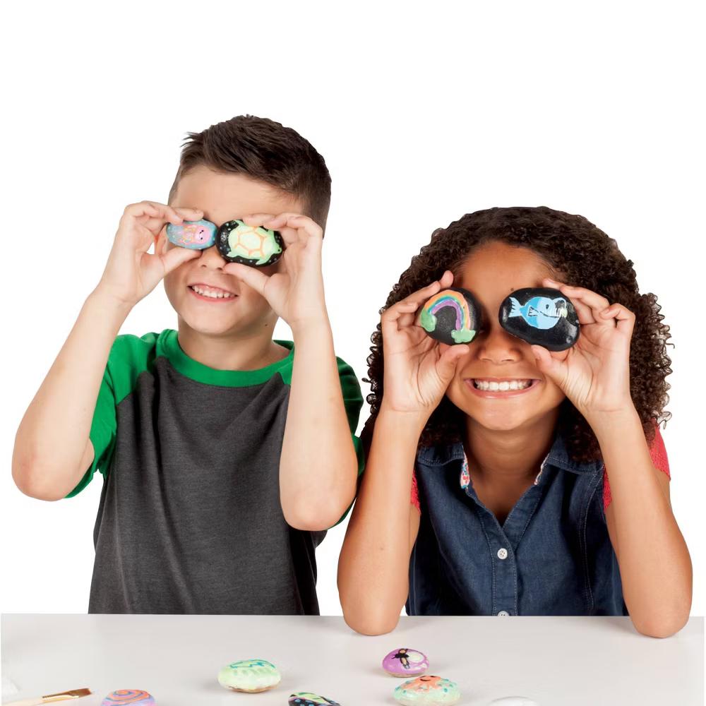 Creativity for Kids Glow in the Dark Rock Painting Kit: DIY Art for Kids Activities, Painted Rock Kits, Ages 6 - Image 10