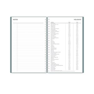 Blue Sky 2026 Weekly/Monthly Planner 5"x8" Alpine Green