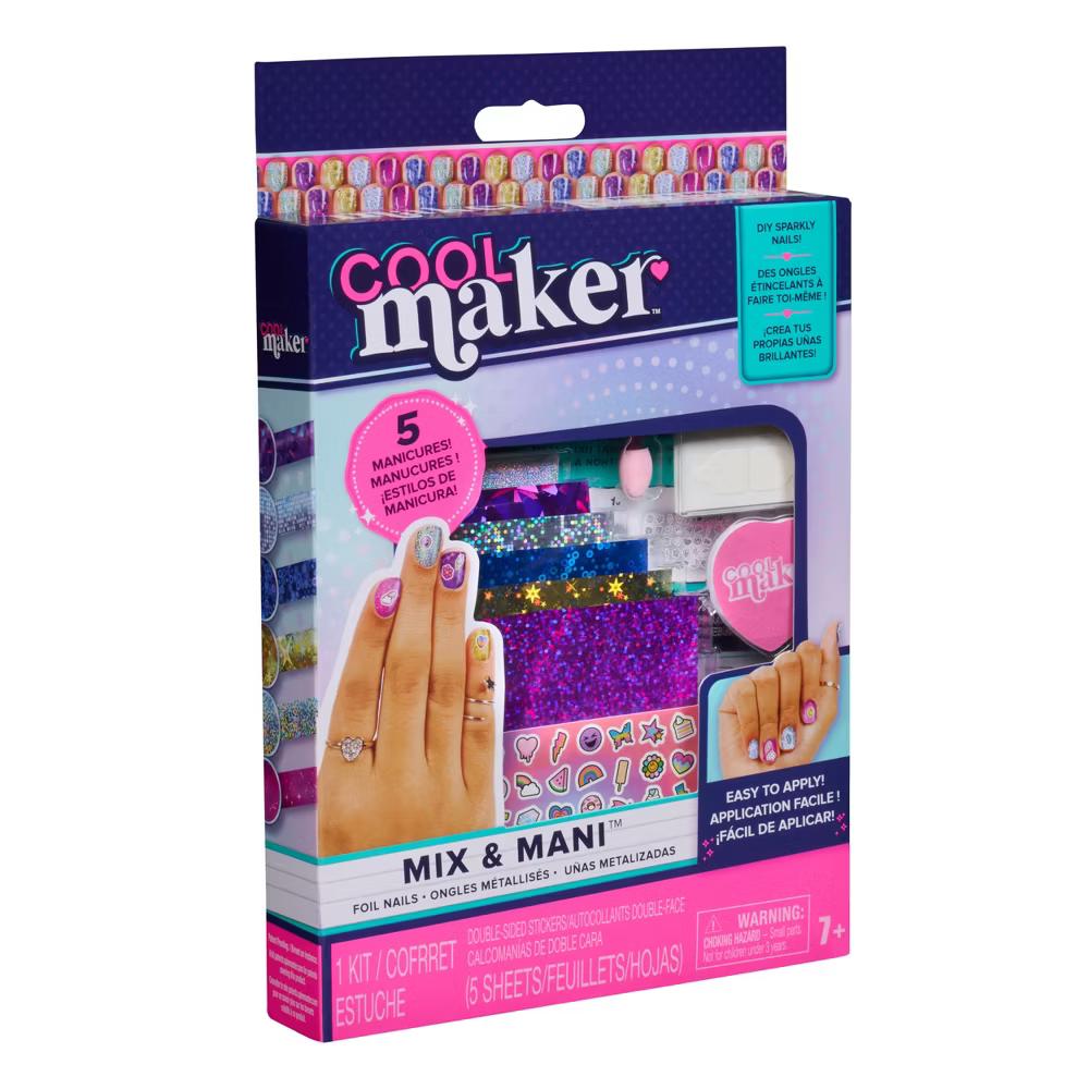 Cool Maker 14pc Go Glam Foil Nails Beauty Kit - Image 6