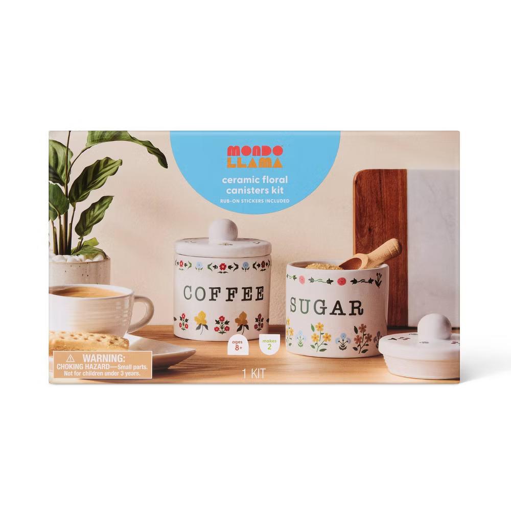 2ct Custom Ceramic Canisters with Transfers Craft Kit - Image 3