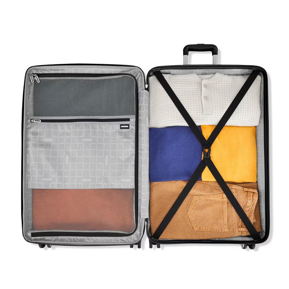 American Tourister Checked 2.0 Hardside Large Checked Spinner Wheels Suitcase - Image 8