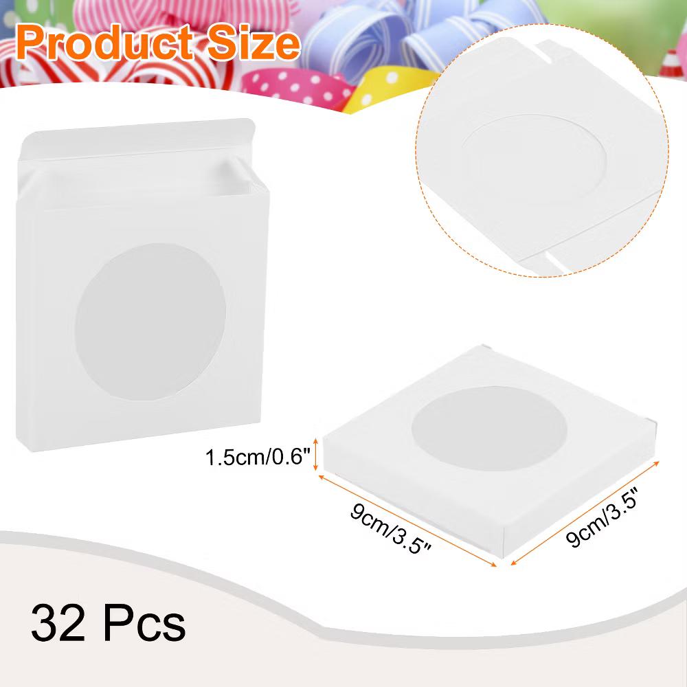 Bakery Candy Jewelry Soap Display Kraft Mini Gift Boxes 32 Pcs - Image 27