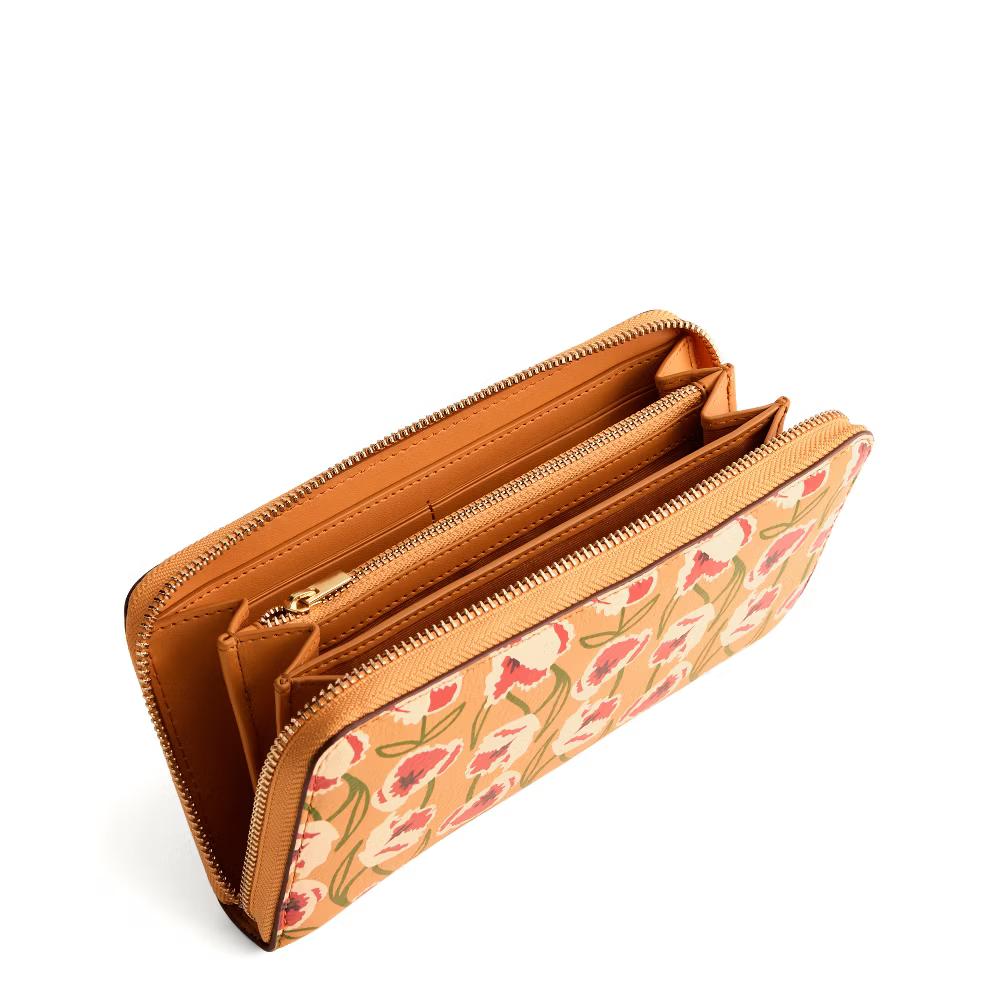 Women's Leather Continental Wallet - Image 13