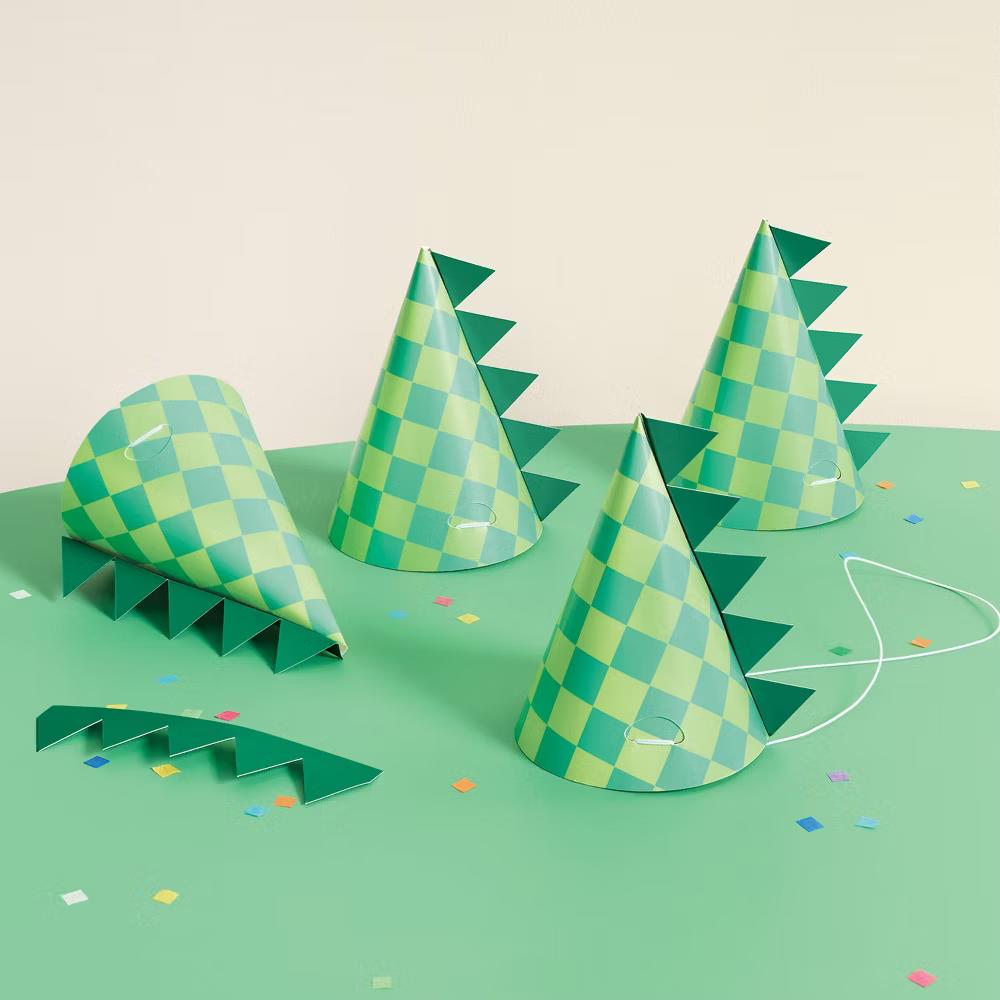 Dinosaur Party Hats 10ct