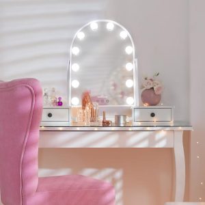 Impressions Vanity Curva Arch Tri-Tone LED Makeup Mirror