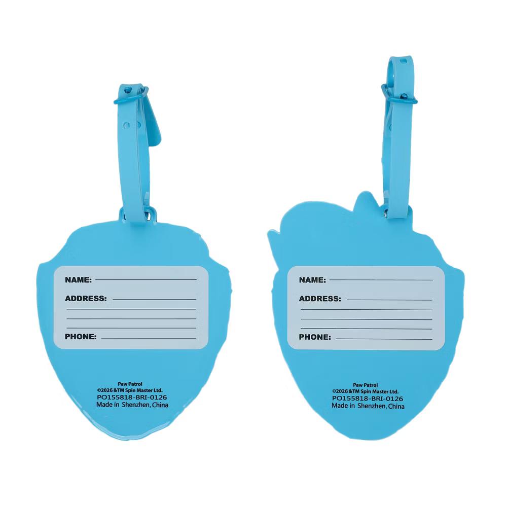 Chase the Police Dog Molded Rubber Luggage Tags (Set of 2) - Image 4