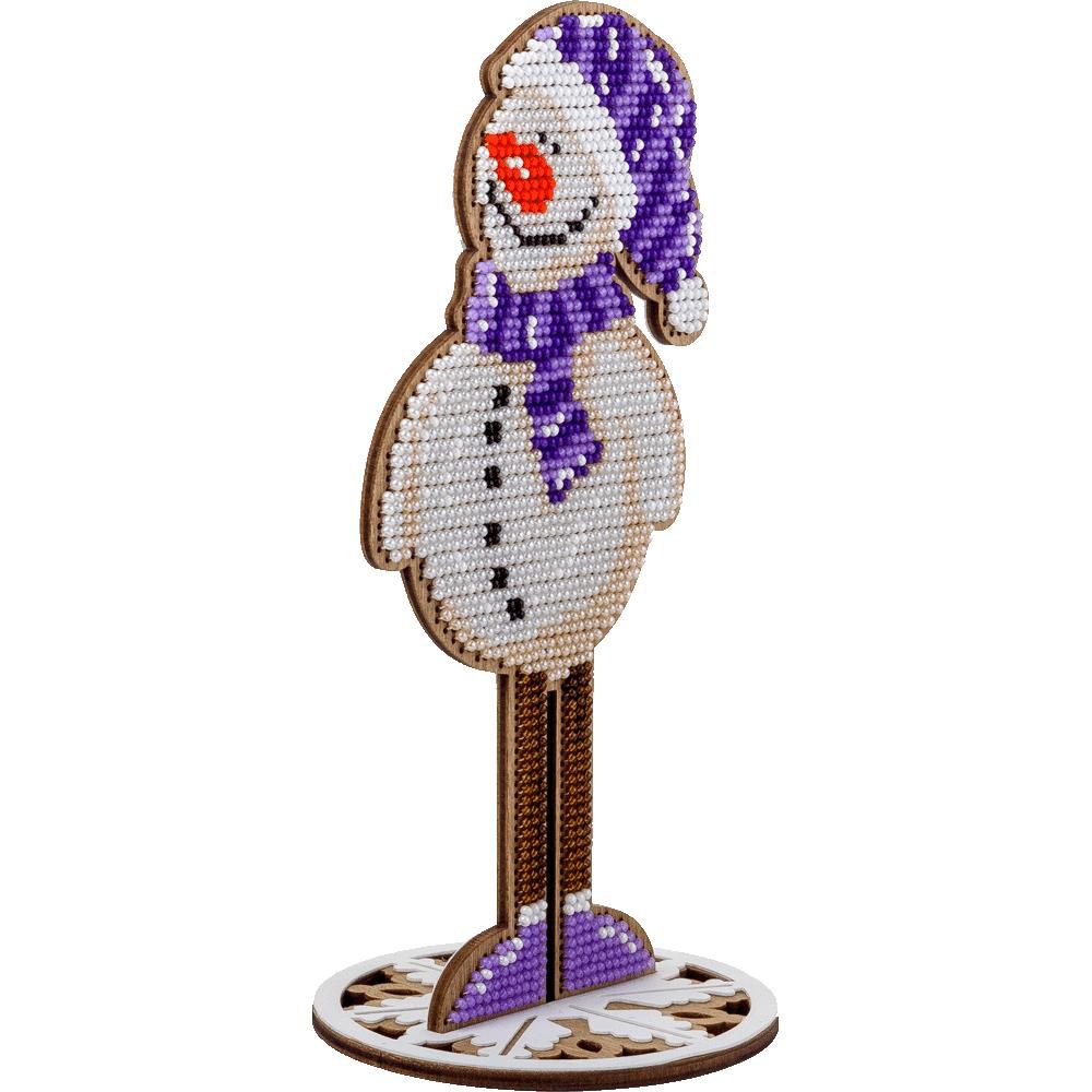 Crafts Bead embroidery kit on wood FLK-207 - Image 8