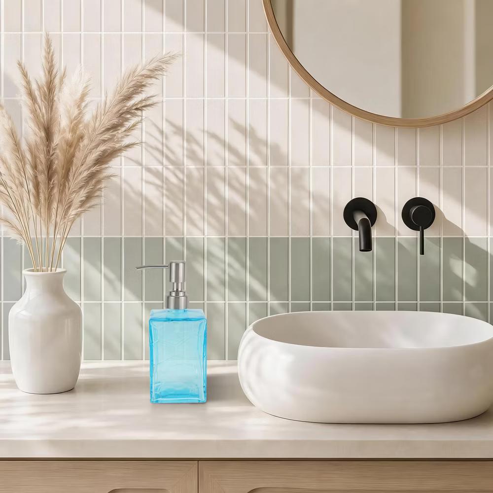 Texture Pattern Pump Soap Dispenser 1 Pc - Image 6