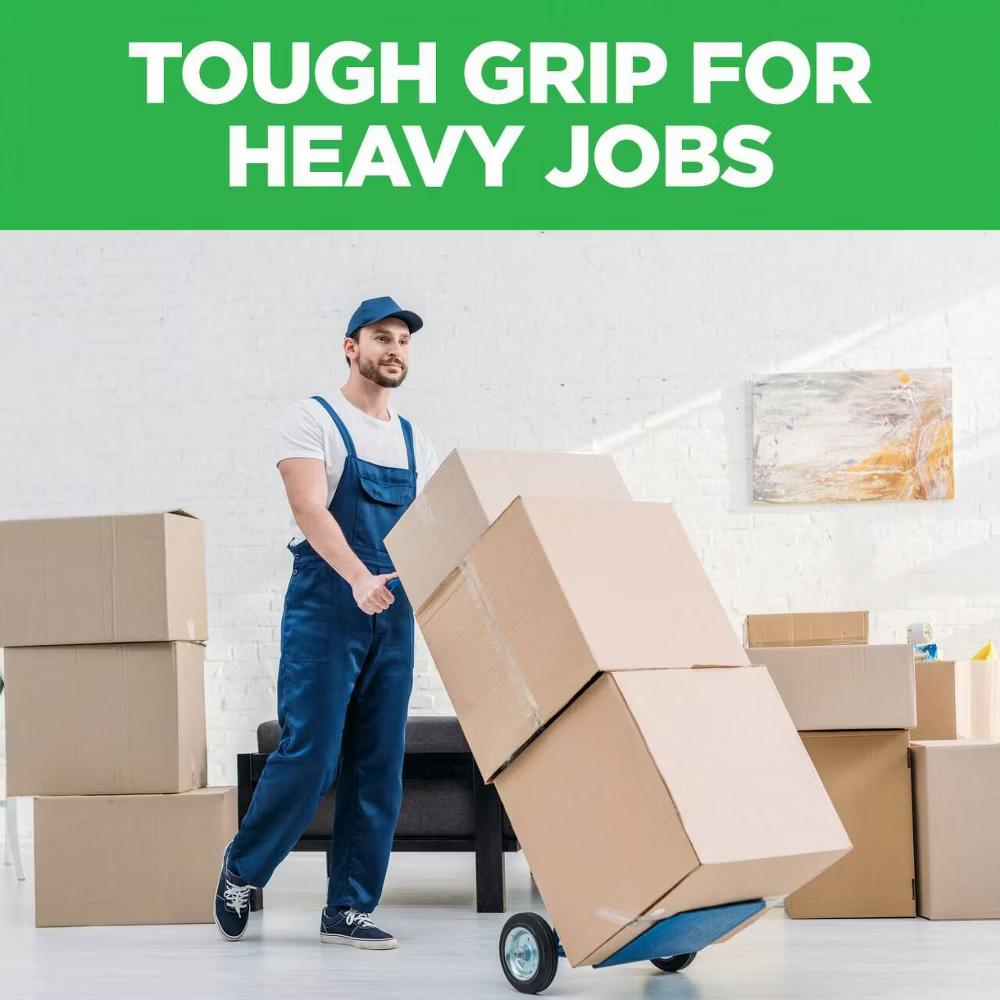 2ct Tough Grip Moving Tape with Dispenser: Clear Packing Tape for Moving Supplies & Boxes, 1.88" 1375" - Image 8