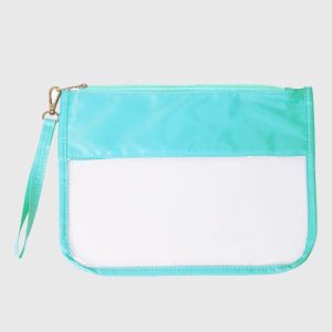 Women's Transparent PVC Cosmetic Fashion Bag - Lightweight Travel Makeup Organizer