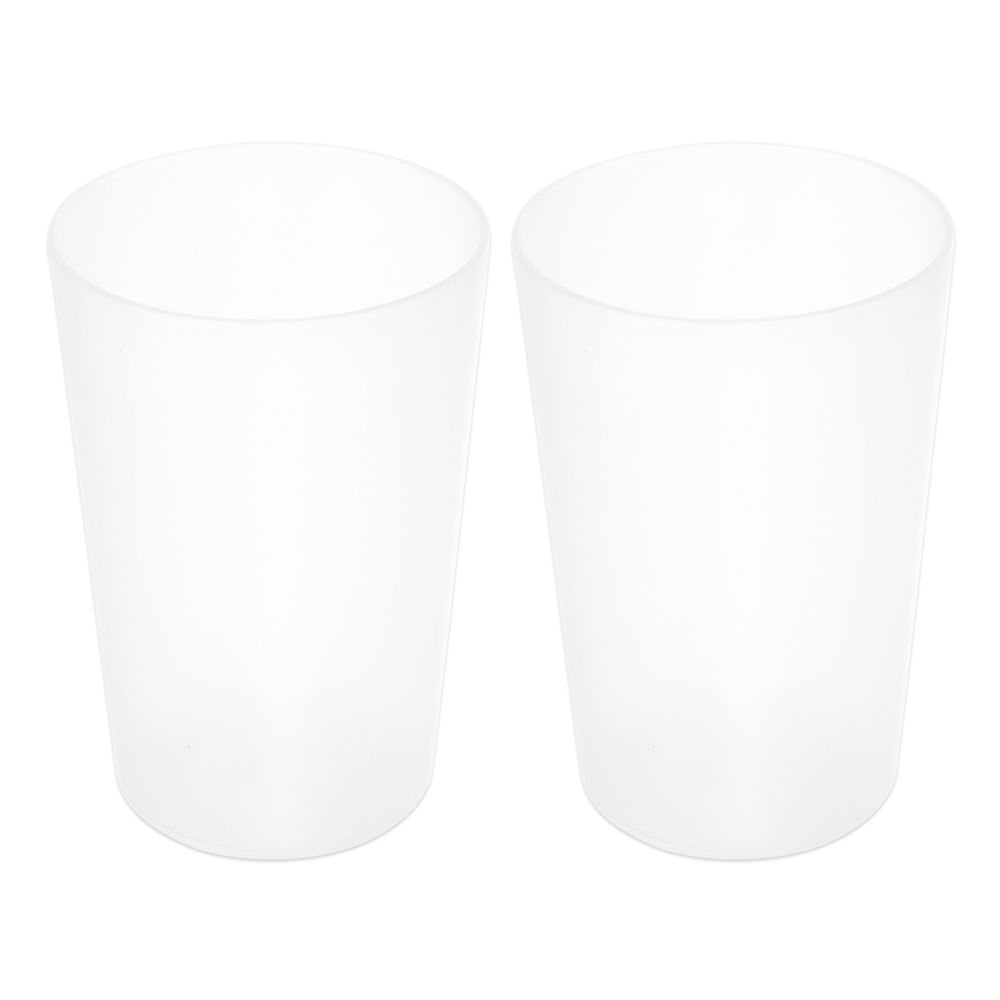 Bathroom Toothbrush Tumblers PP Cup for Bathroom 4.92''x3.03'' 2pcs - Image 11