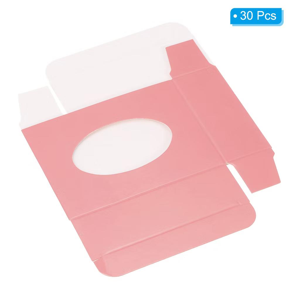 Paper Durable Soap Box with Oval Window for DIY Craft 30 Pcs - Image 16