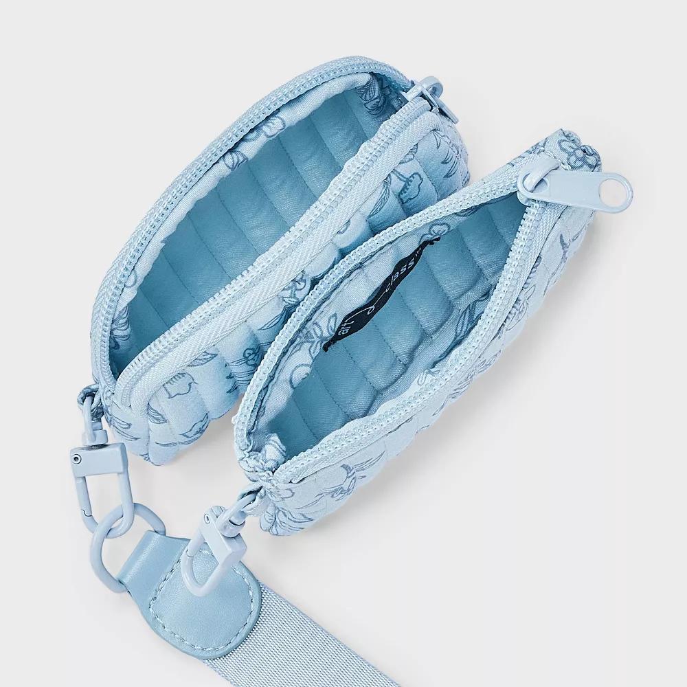 Girls' Floral Wristlet Pouch 2pc Set - Blue - Image 4