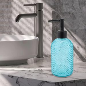Elegant Soap Pump Dispenser for Bathroom 13.52oz 1 Pc