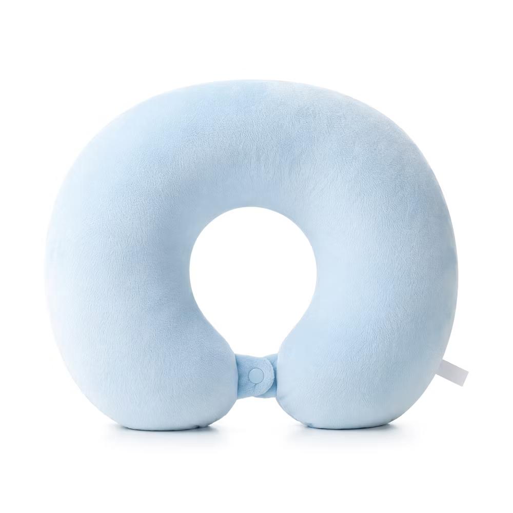 Solid PP Cotton Lightweight Office U-Shape Travel Neck Pillows 11x11in 1 Pc - Image 32