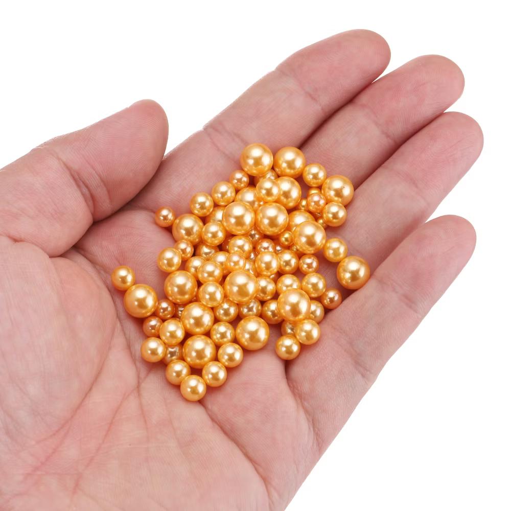 No Hole ABS Round Faux Pearl for Vase Fillers DIY Home Decoration 800 Pcs - Image 28