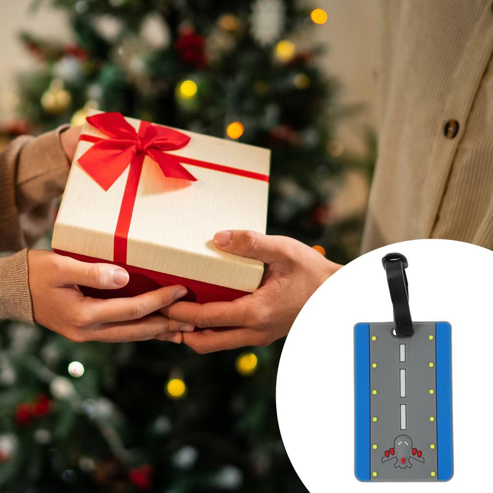Aircraft Route Pattern Luggage Tag 1 Pc - Image 2
