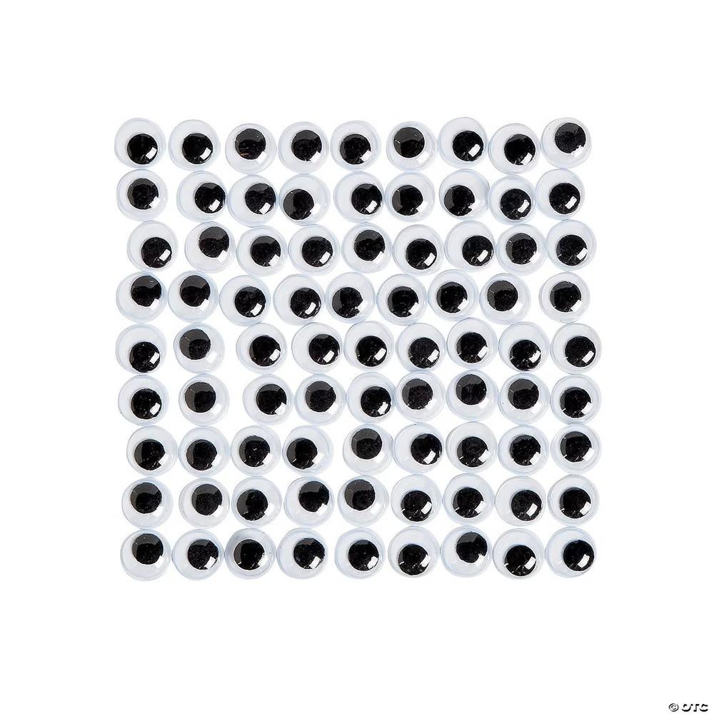Fun Express Watch Them Wiggle Eyes Black Craft Supplies 500 Pieces - Image 2