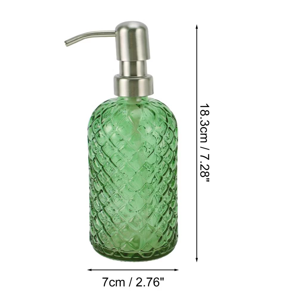 Simple Cylindrical Soap Pump Dispenser 400ml 1 Pc - Image 34