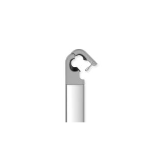simplehuman Medium Adjustable Shower Caddy - Stainless Steel/Anodized Aluminum: Bath Organizer, Rustproof Shelf