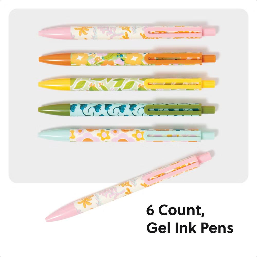 6ct Laguna Gel Ink Pens Saccharine Fields - Image 3