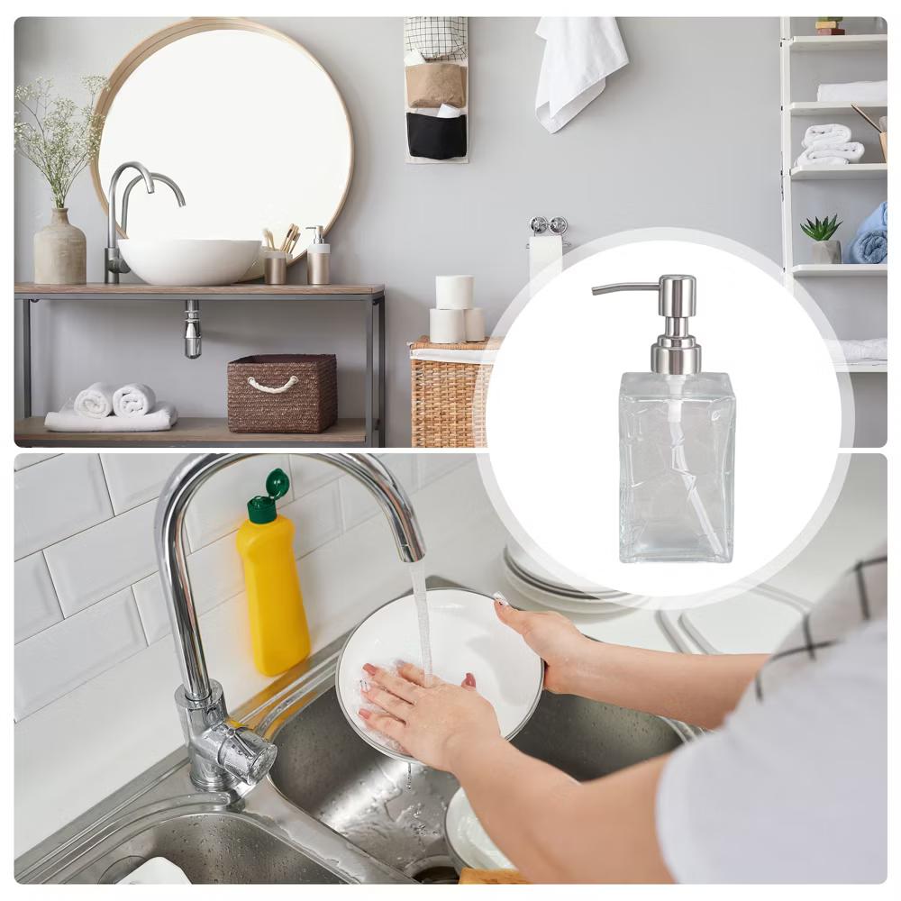 Texture Pattern Pump Soap Dispenser 1 Pc - Image 18