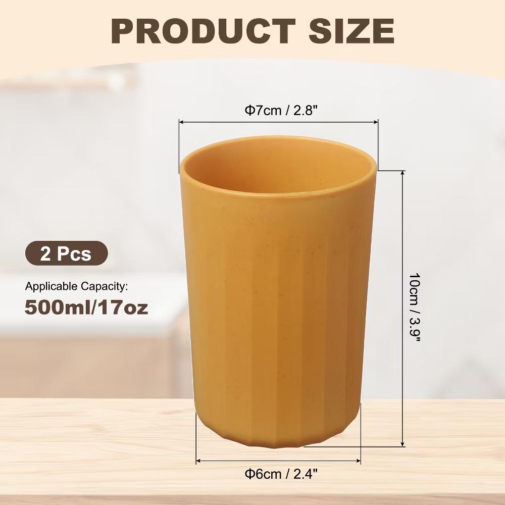 Reusable Plastic Practical Gift Bathroom Toothbrush Glasses 2.8 2.8 3.9 Inch - Image 20