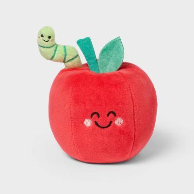 Apple with Worm Plush Classroom Decor - Image 3