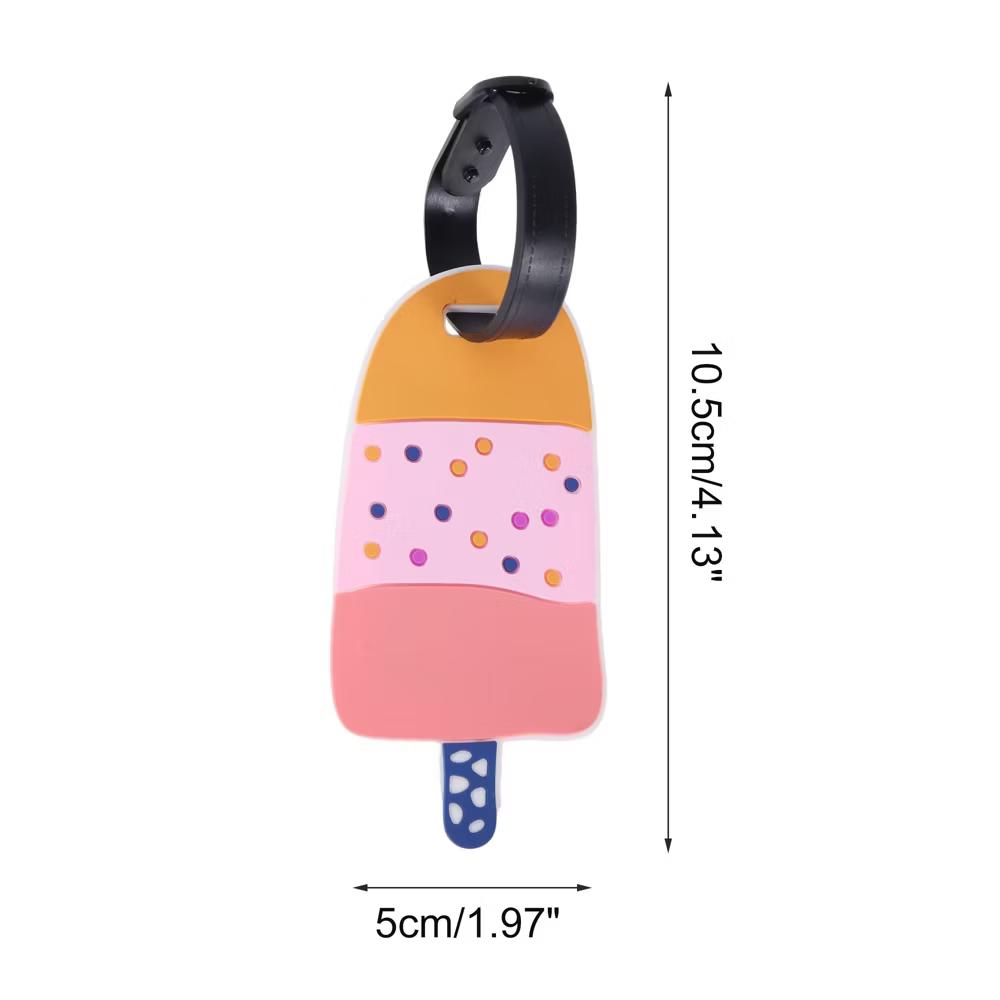 Cartoon Pattern Luggage Tag 1 Pc - Image 26