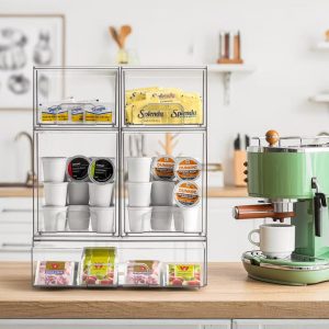 Clear Acrylic Drawer Organizers - Makeup Case Pull-Out Drawers