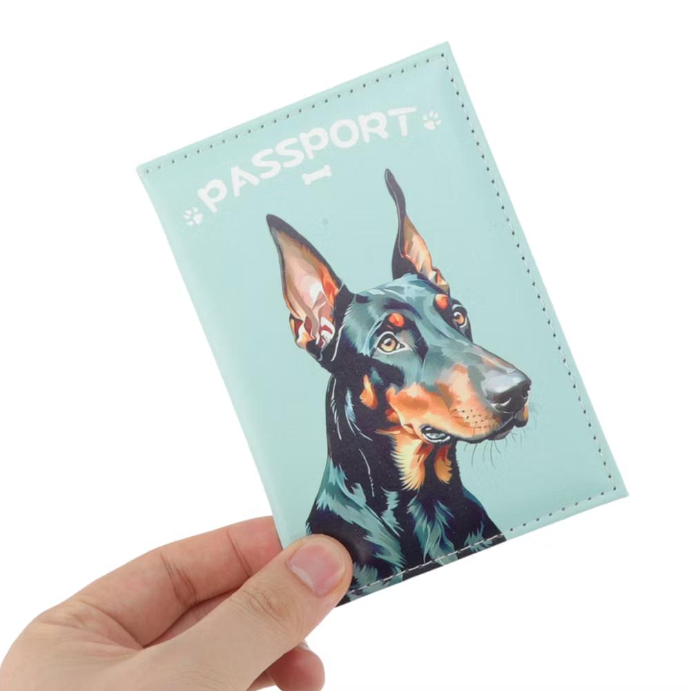 Animal Pattern Passport Holder 1 Pc