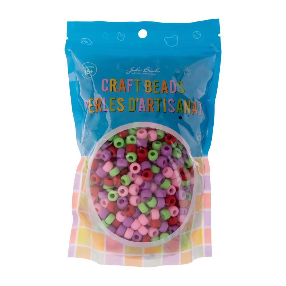 1000pcs 9mm Assorted Plastic Barrel Pony Beads for Jewelry Making Bracelets Necklaces DIY, Kandi Beads Bulk Crafting Beads - Image 18